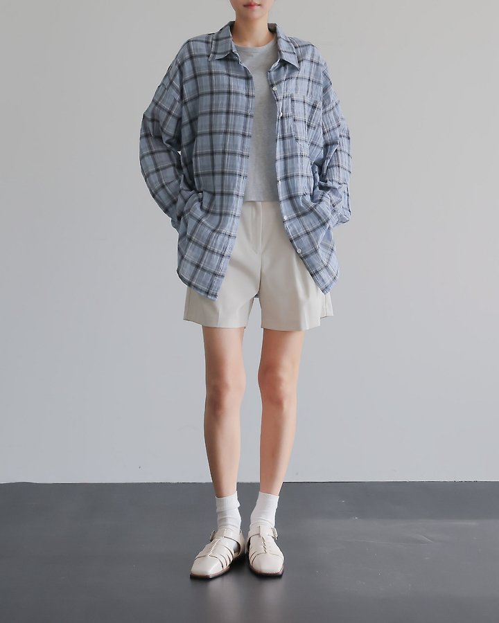 Lovely - Korean Women Fashion - #womensfashion - Bern Check Shirt - 2