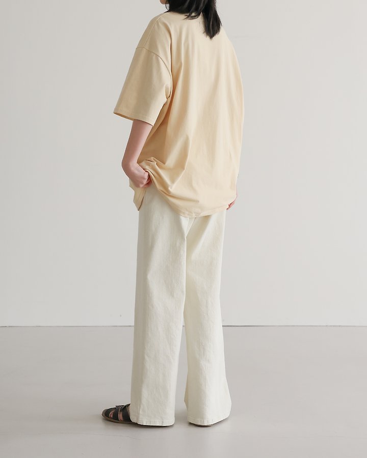Lovely - Korean Women Fashion - #womensfashion - Croissant Tee - 3