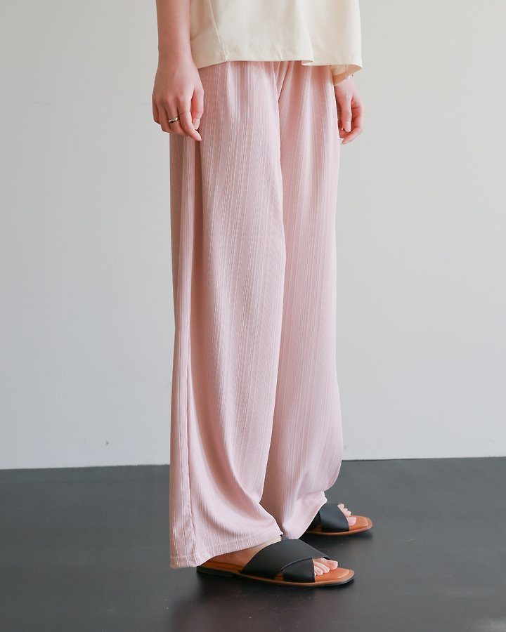 Lovely - Korean Women Fashion - #womensfashion - Rose Straight-Leg Pants - 11