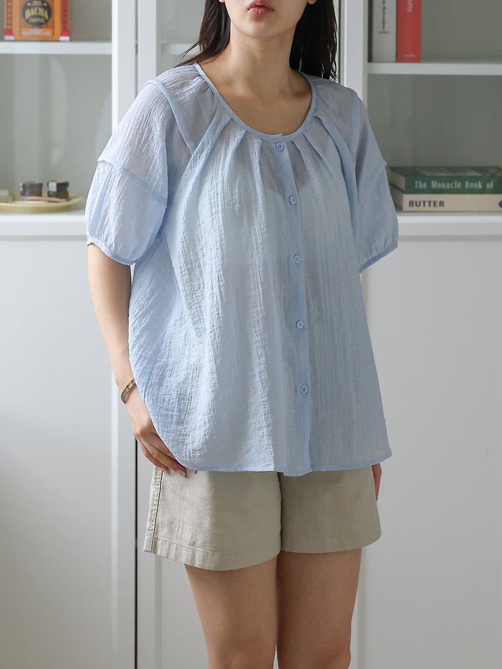 Lovely - Korean Women Fashion - #womensfashion - Pure Blouse - 11