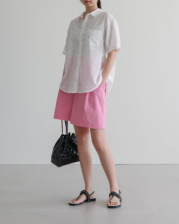 Lovely - Korean Women Fashion - #momslook - Amber Floral Embroidered Blouse - 4