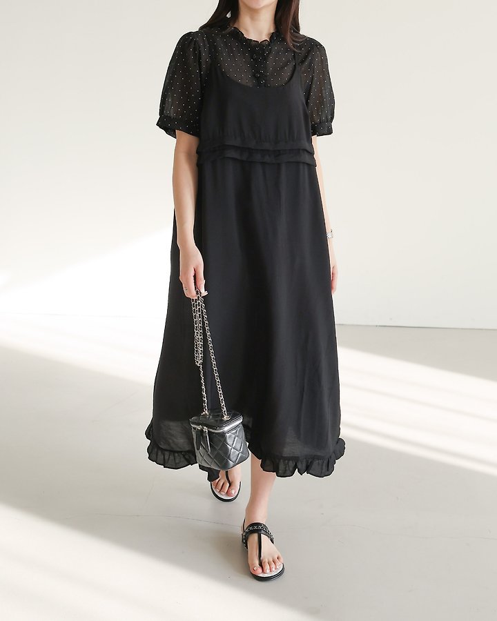 Lovely - Korean Women Fashion - #womensfashion - Bijou Two-Way One-piece - 6