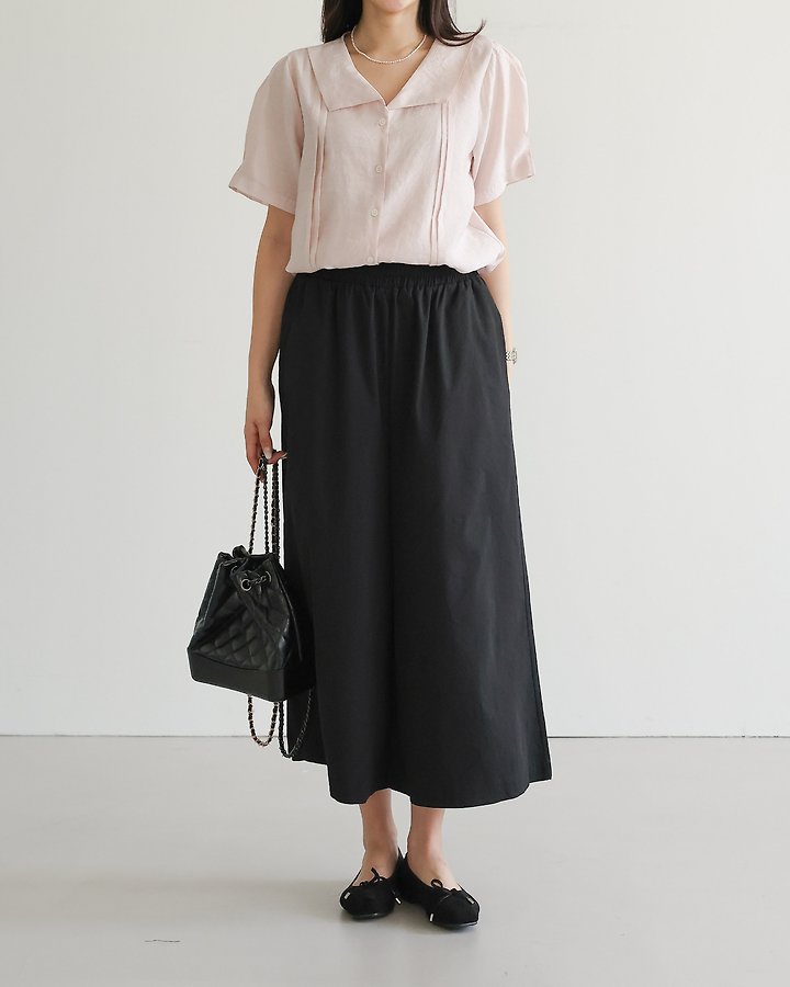 Lovely - Korean Women Fashion - #momslook - Enfant Pintuck Blouse - 4
