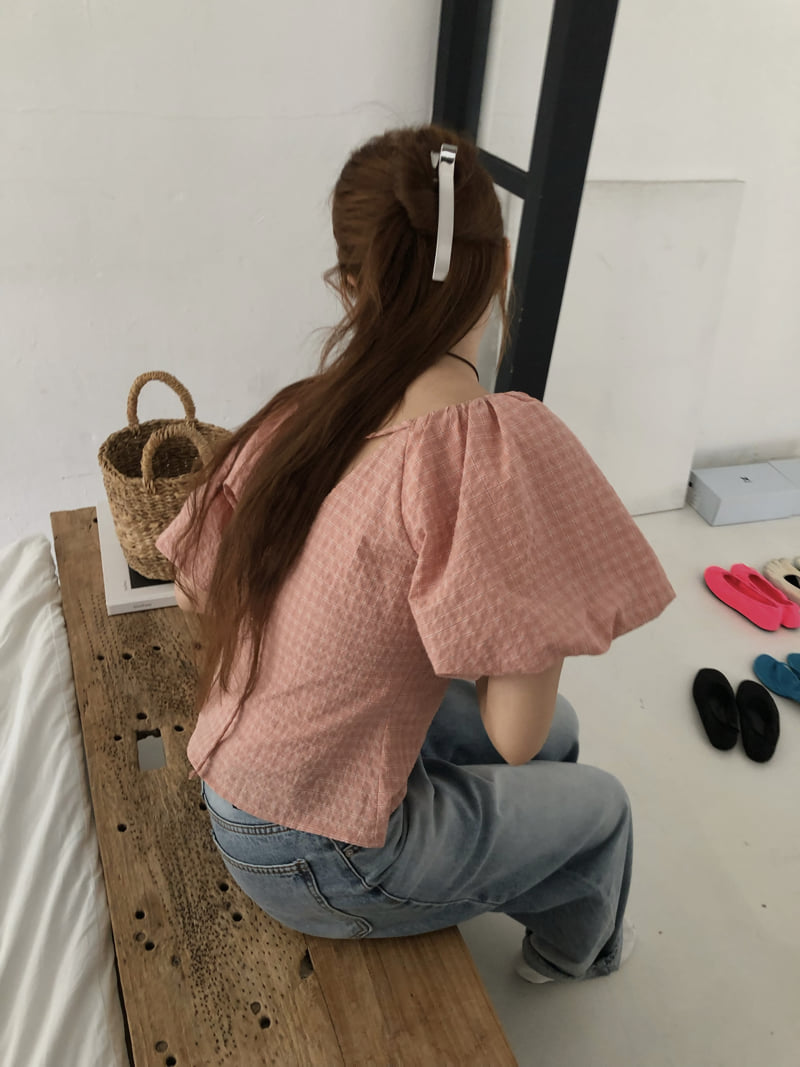 Made - Korean Women Fashion - #momslook - Puff Blouse - 12