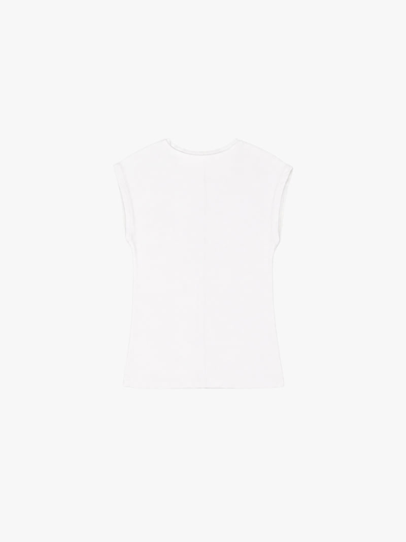 Made - Korean Women Fashion - #momslook - Cutting Tee