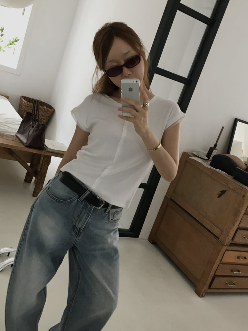 Made - Korean Women Fashion - #momslook - Cutting Tee - 9