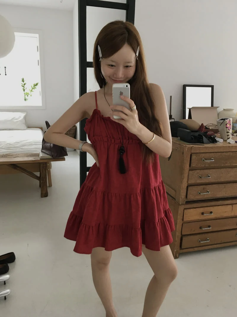 Made - Korean Women Fashion - #momslook - Rose One-Piece - 10