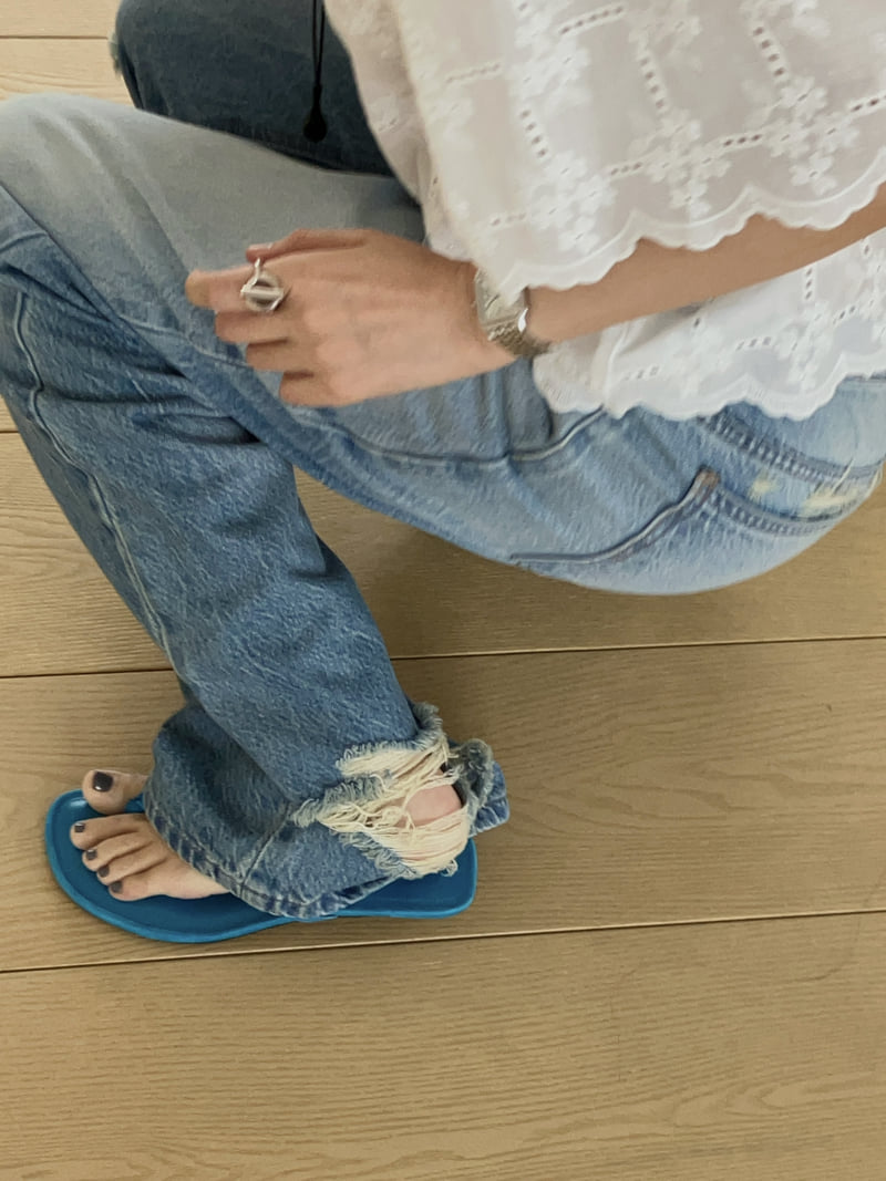 Made - Korean Women Fashion - #momslook - Campus Denim Pants - 11