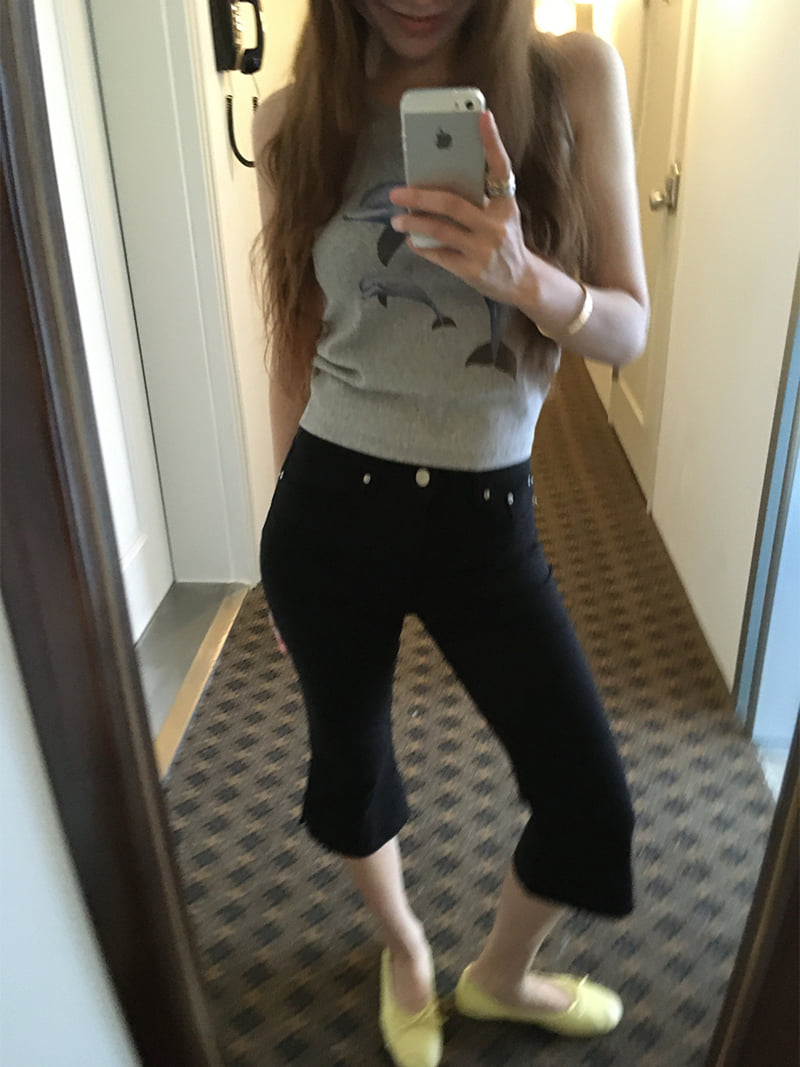 Made - Korean Women Fashion - #momslook - Dolphin Sleeveless Top - 10