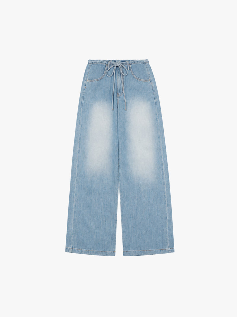 Made - Korean Women Fashion - #momslook - Eyes Denim Pants - 5