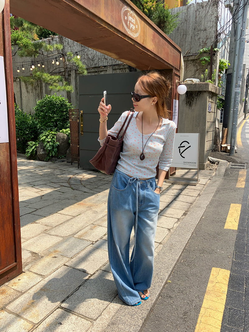 Made - Korean Women Fashion - #momslook - Juicy Collar Tee - 8