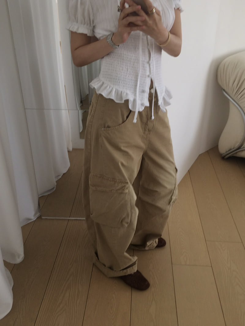 Made - Korean Women Fashion - #momslook - Easy Cargo Pants - 12