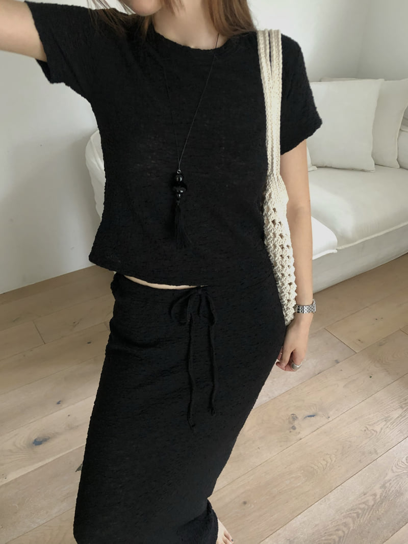 Made - Korean Women Fashion - #pursuepretty - Bubble Tee - 12