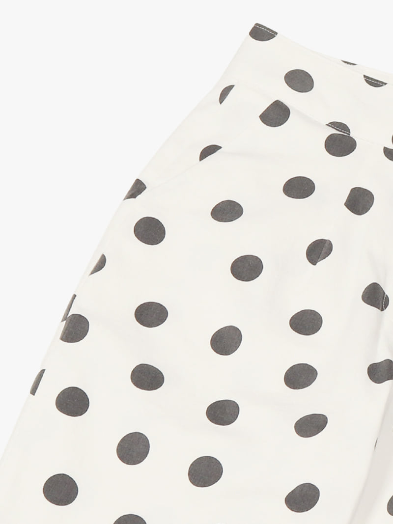 Made - Korean Women Fashion - #pursuepretty - Big Dot Pants - 6