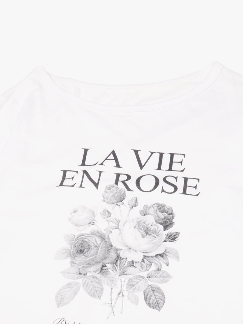 Made - Korean Women Fashion - #pursuepretty - Rose Tee - 5