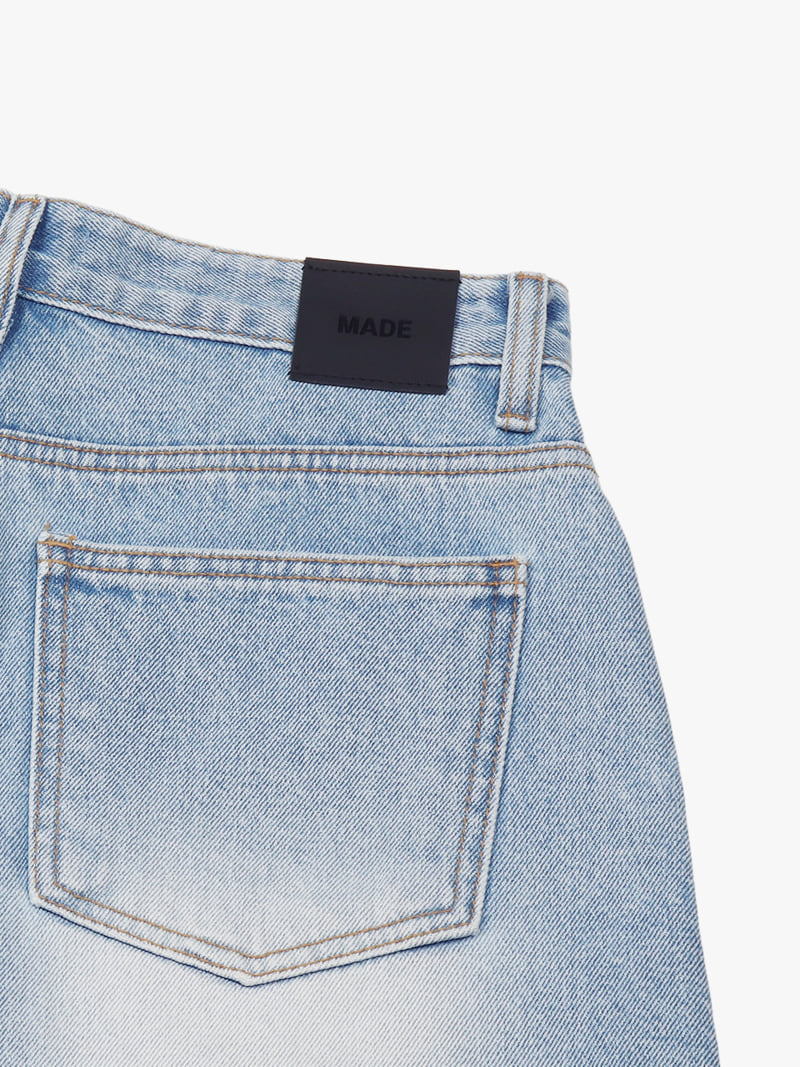 Made - Korean Women Fashion - #pursuepretty - It's Short Denim Pants - 2