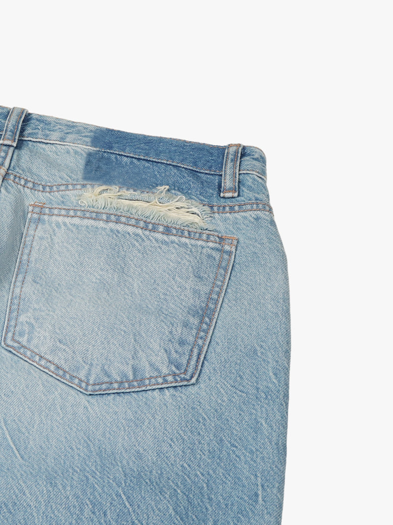 Made - Korean Women Fashion - #romanticstyle - Campus Denim Pants - 7
