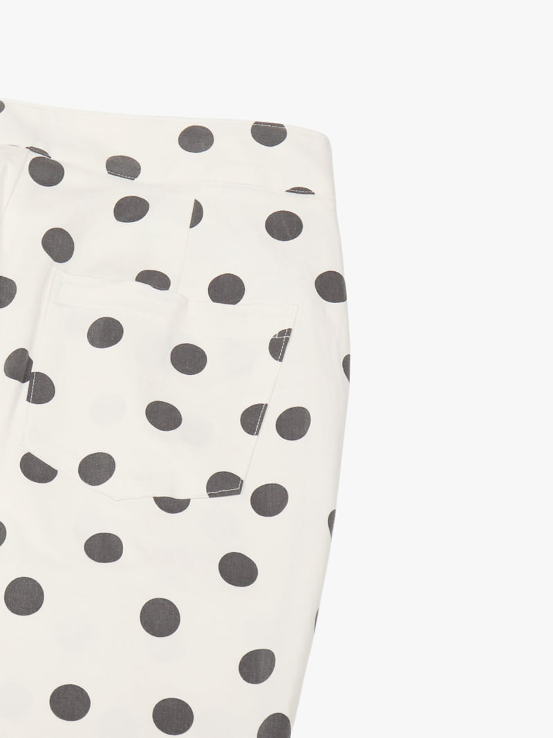 Made - Korean Women Fashion - #romanticstyle - Big Dot Pants - 8