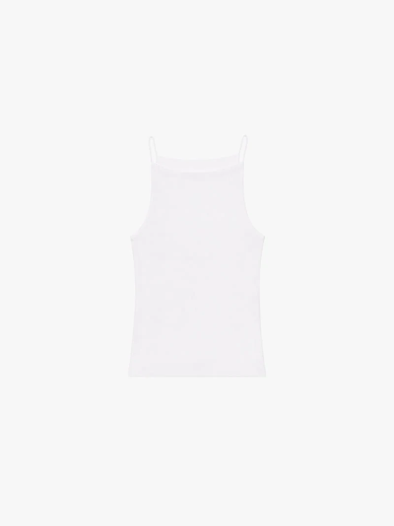 Made - Korean Women Fashion - #romanticstyle - Piping Sleeveless Top - 3