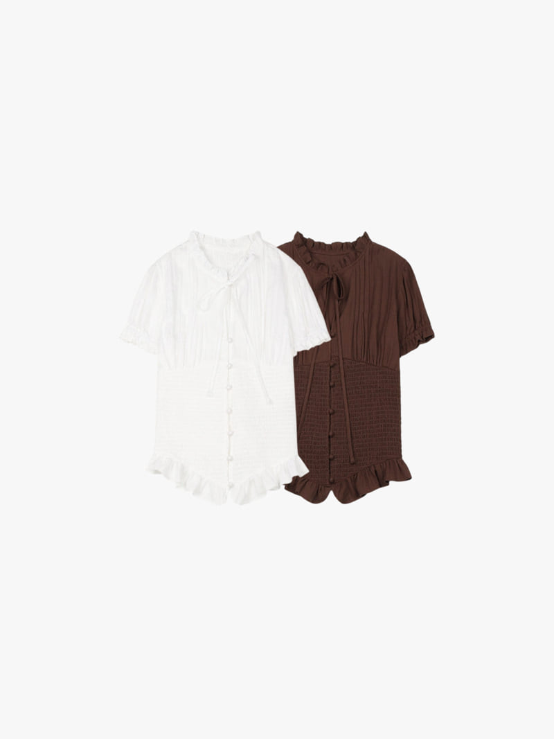 Made - Korean Women Fashion - #romanticstyle - Day Blouse - 6