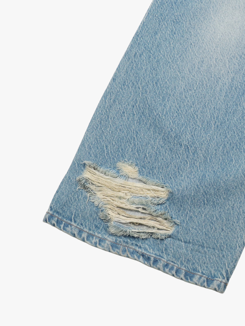 Made - Korean Women Fashion - #shopsmall - Campus Denim Pants - 8