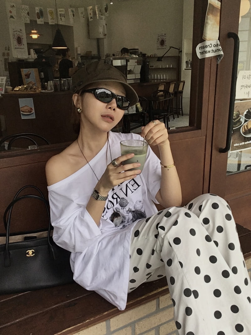 Made - Korean Women Fashion - #thatsdarling - Rose Tee - 9