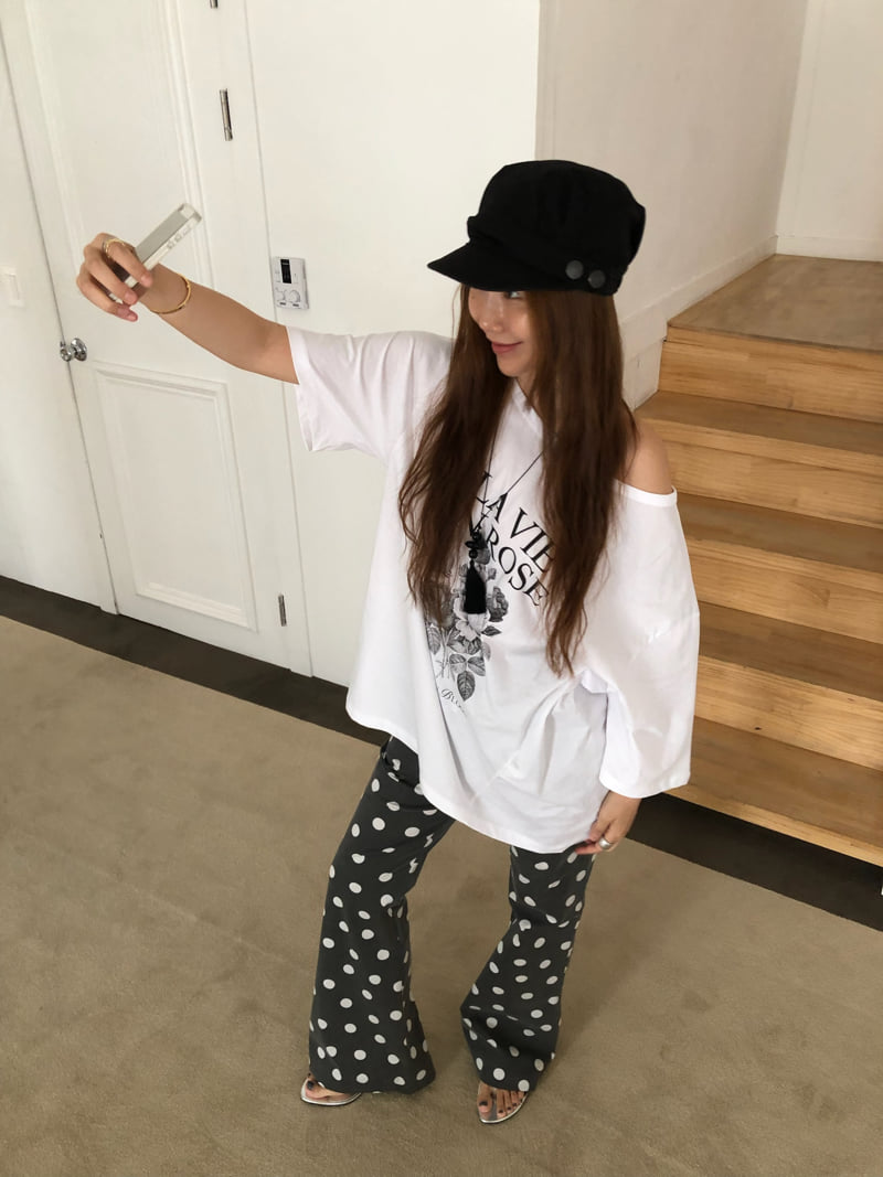 Made - Korean Women Fashion - #thelittlethings - Big Dot Pants - 11