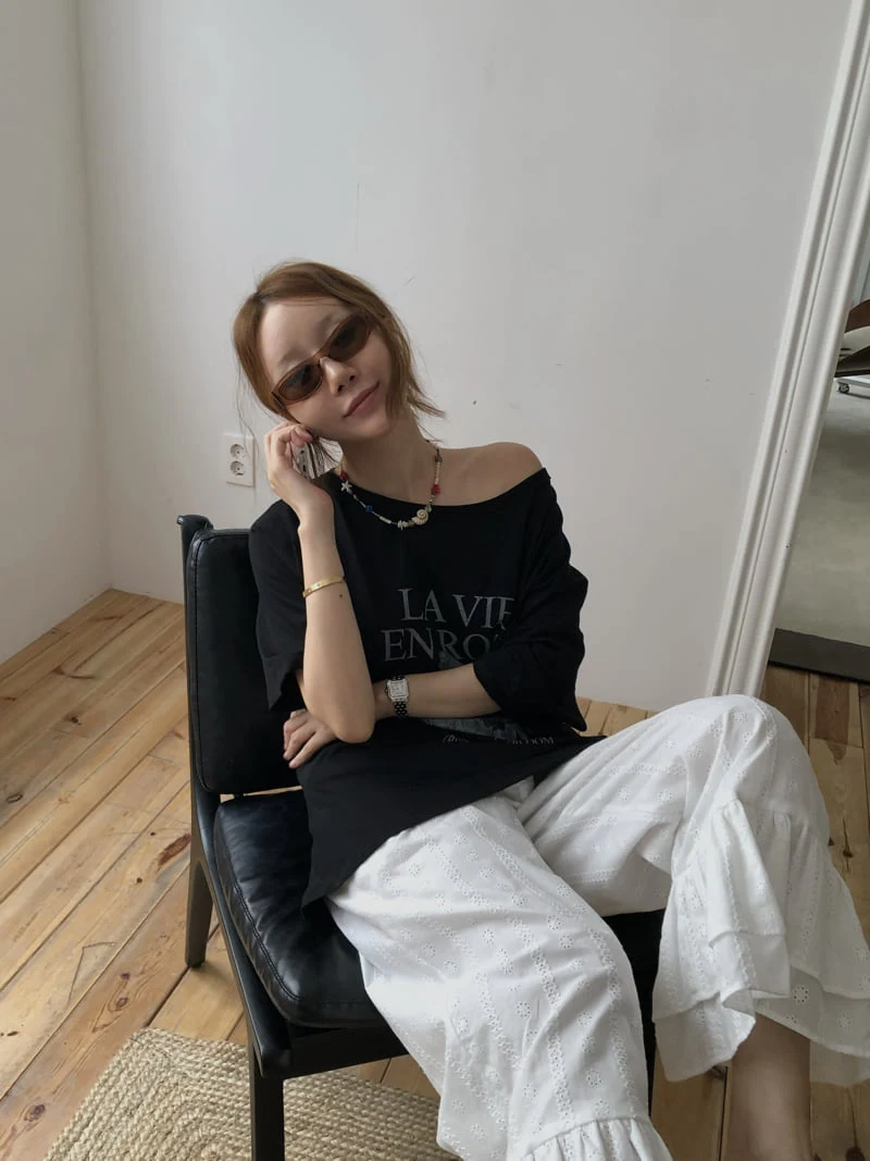Made - Korean Women Fashion - #thelittlethings - Rose Tee - 10
