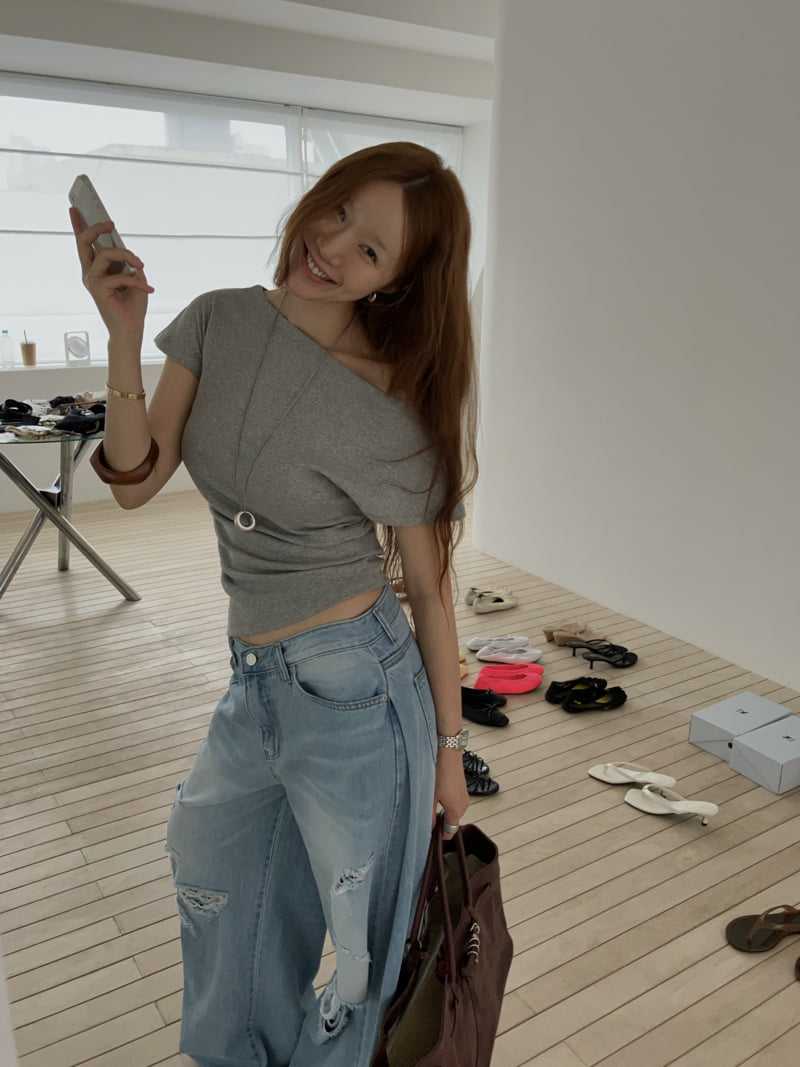 Made - Korean Women Fashion - #womensfashion - Wafers Tee - 10