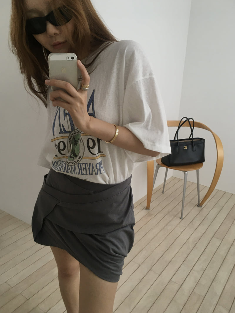 Made - Korean Women Fashion - #womensfashion - A Men Tee - 9