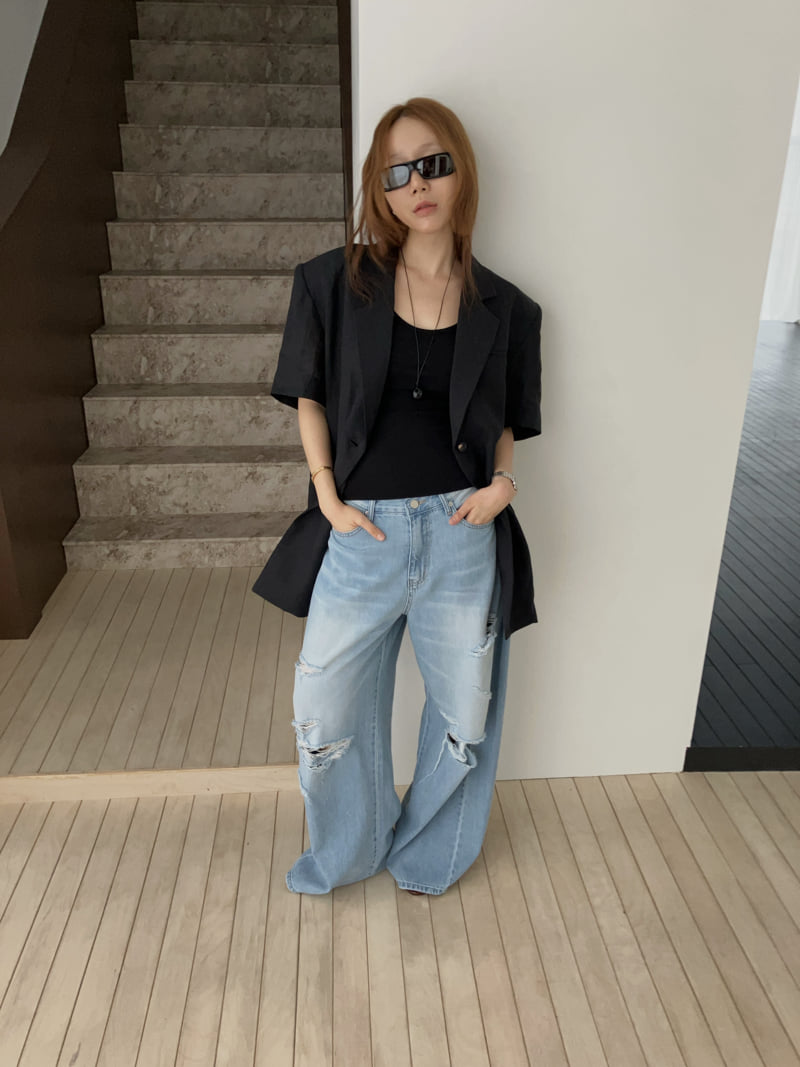 Made - Korean Women Fashion - #womensfashion - Shred Jacket - 10