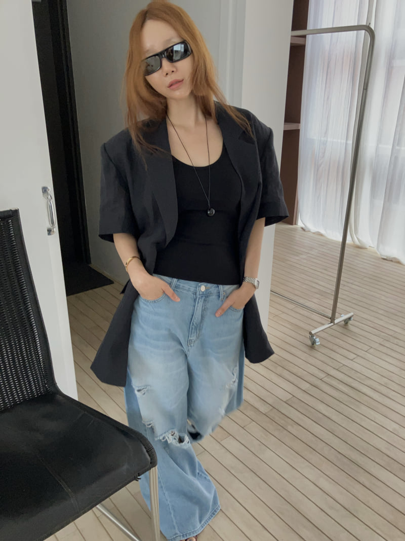 Made - Korean Women Fashion - #womensfashion - Shred Jacket - 12