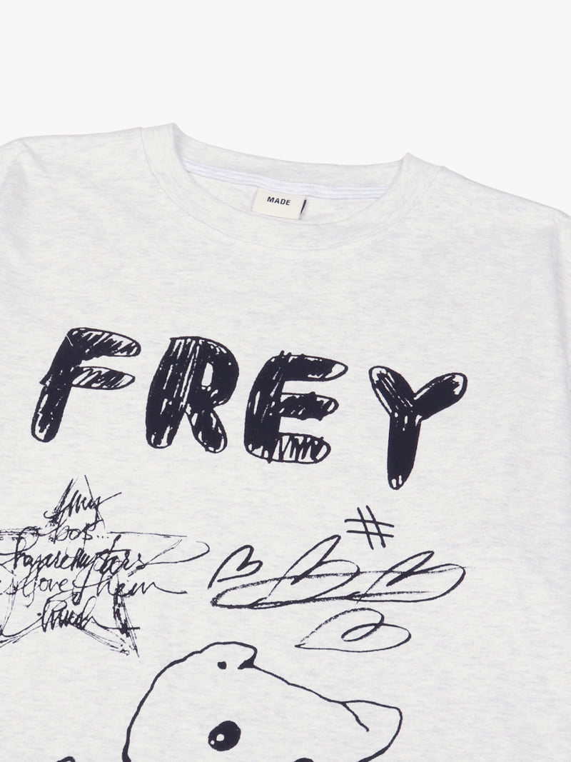 Made - Korean Women Fashion - #womensfashion - Prey Tee - 3
