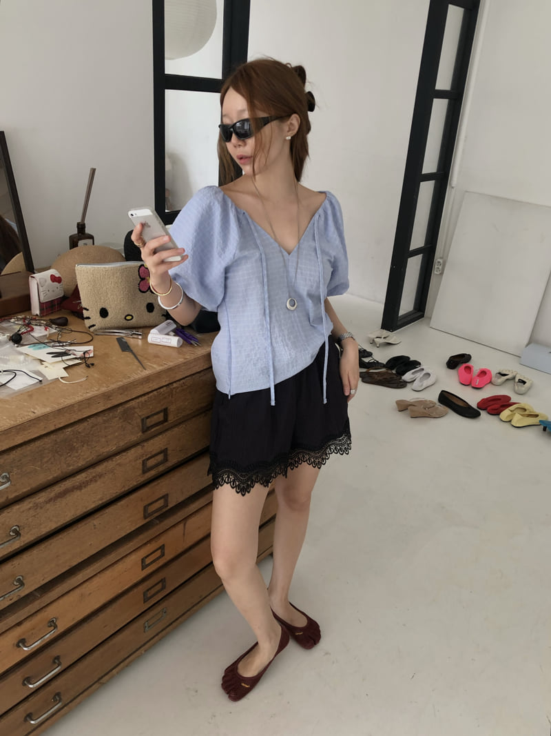 Made - Korean Women Fashion - #womensfashion - Puff Blouse - 9