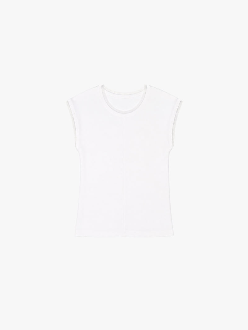 Made - Korean Women Fashion - #womensfashion - Cutting Tee - 8
