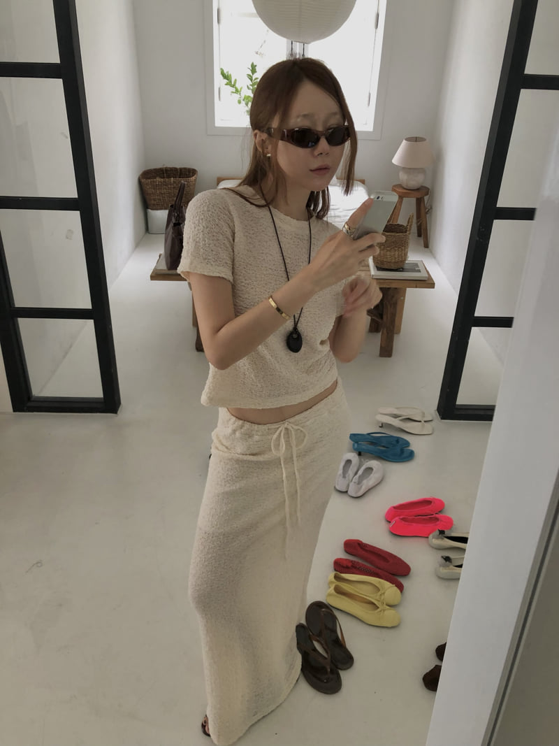 Made - Korean Women Fashion - #womensfashion - Bubble Long Skirt - 10