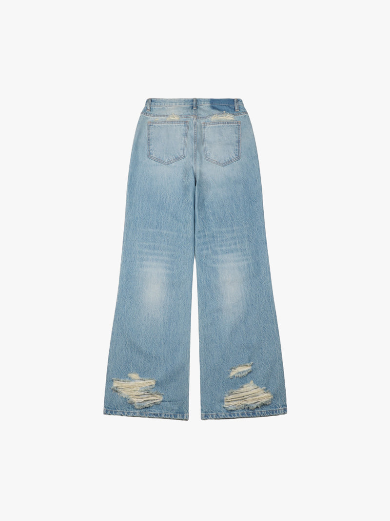 Made - Korean Women Fashion - #womensfashion - Campus Denim Pants - 2