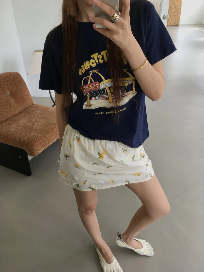 Made - Korean Women Fashion - #womensfashion - Fry Tee - 11