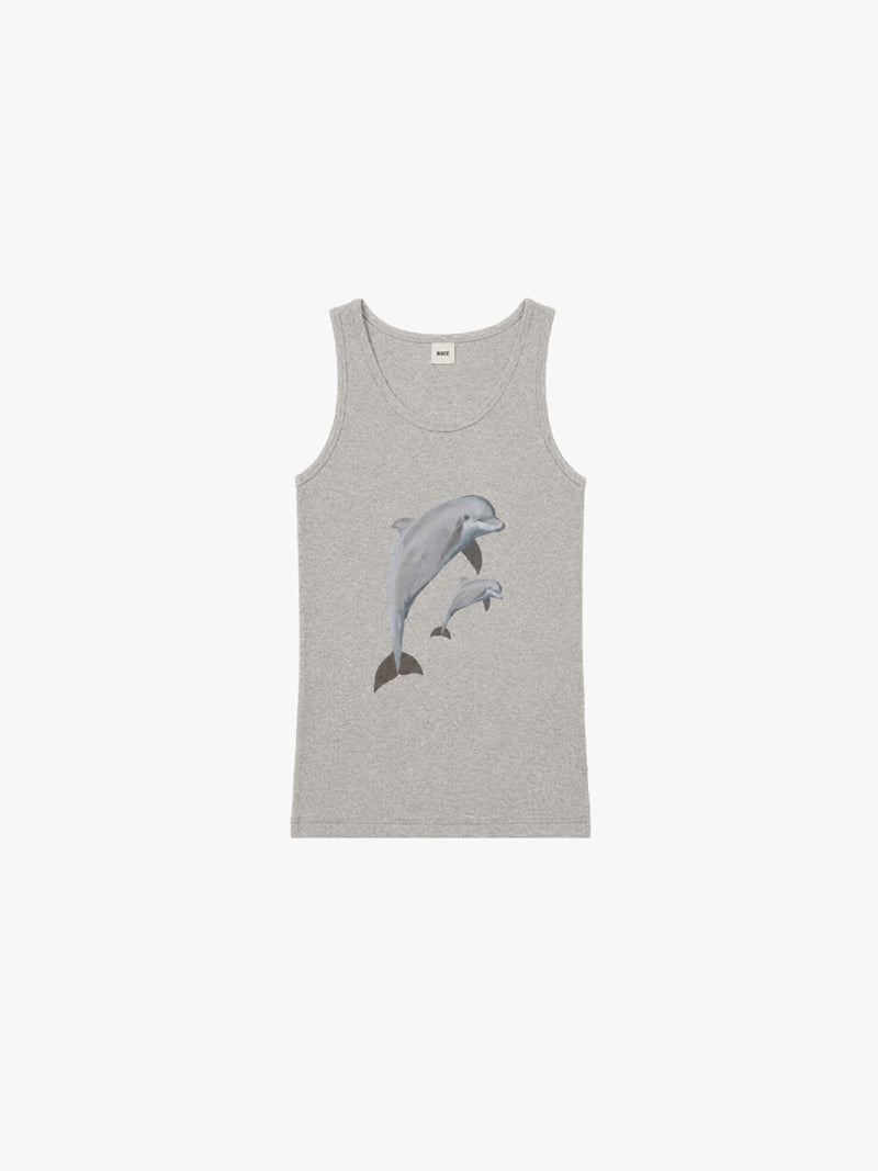 Made - Korean Women Fashion - #womensfashion - Dolphin Sleeveless Top