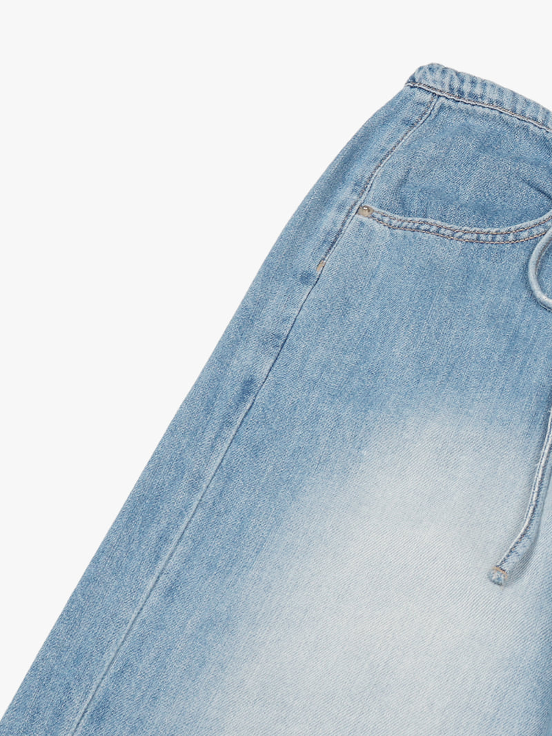 Made - Korean Women Fashion - #womensfashion - Eyes Denim Pants - 2