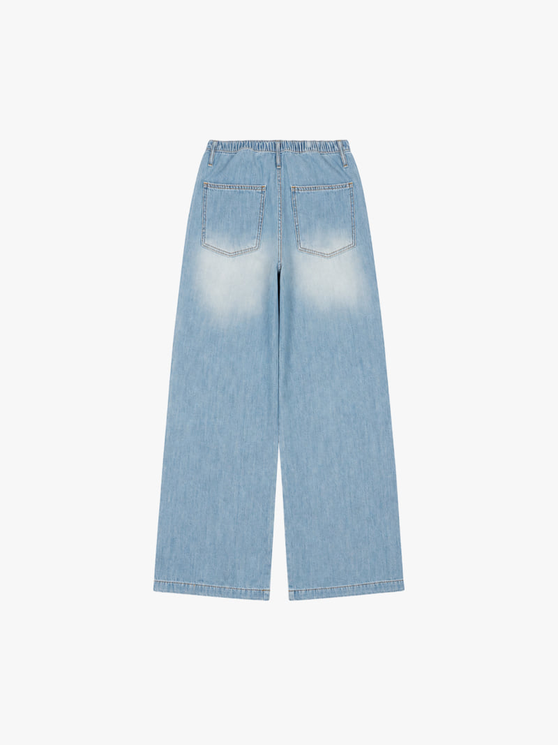 Made - Korean Women Fashion - #womensfashion - Eyes Denim Pants - 6