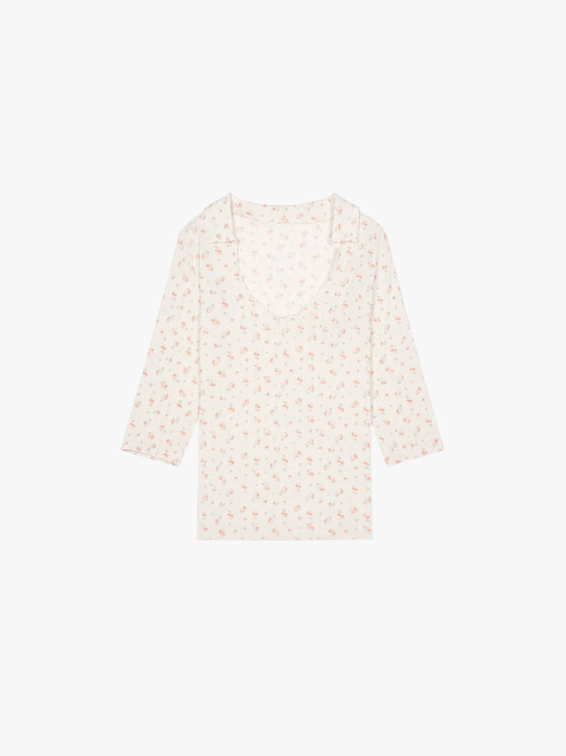 Made - Korean Women Fashion - #womensfashion - Juicy Collar Tee - 3