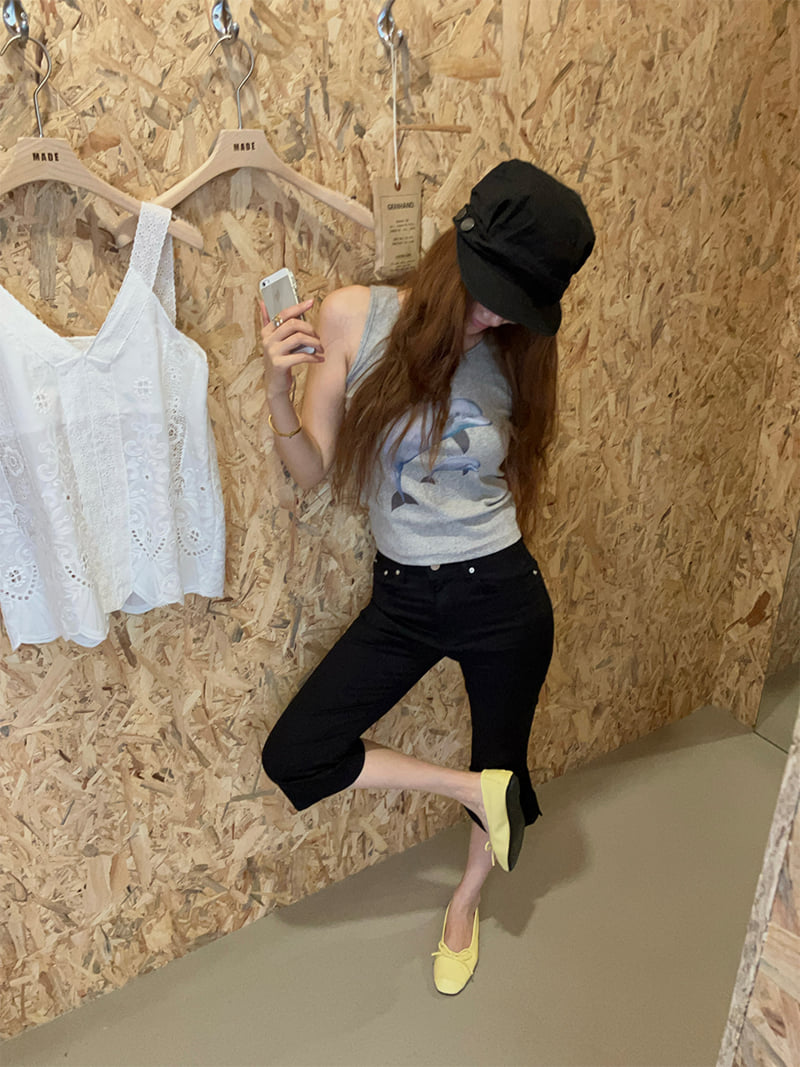 Made - Korean Women Fashion - #womensfashion - Summer Capri Pants - 10