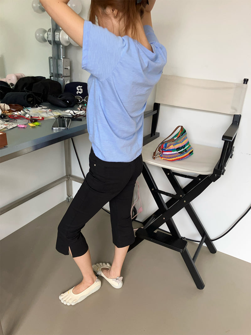 Made - Korean Women Fashion - #womensfashion - Summer Capri Pants - 12