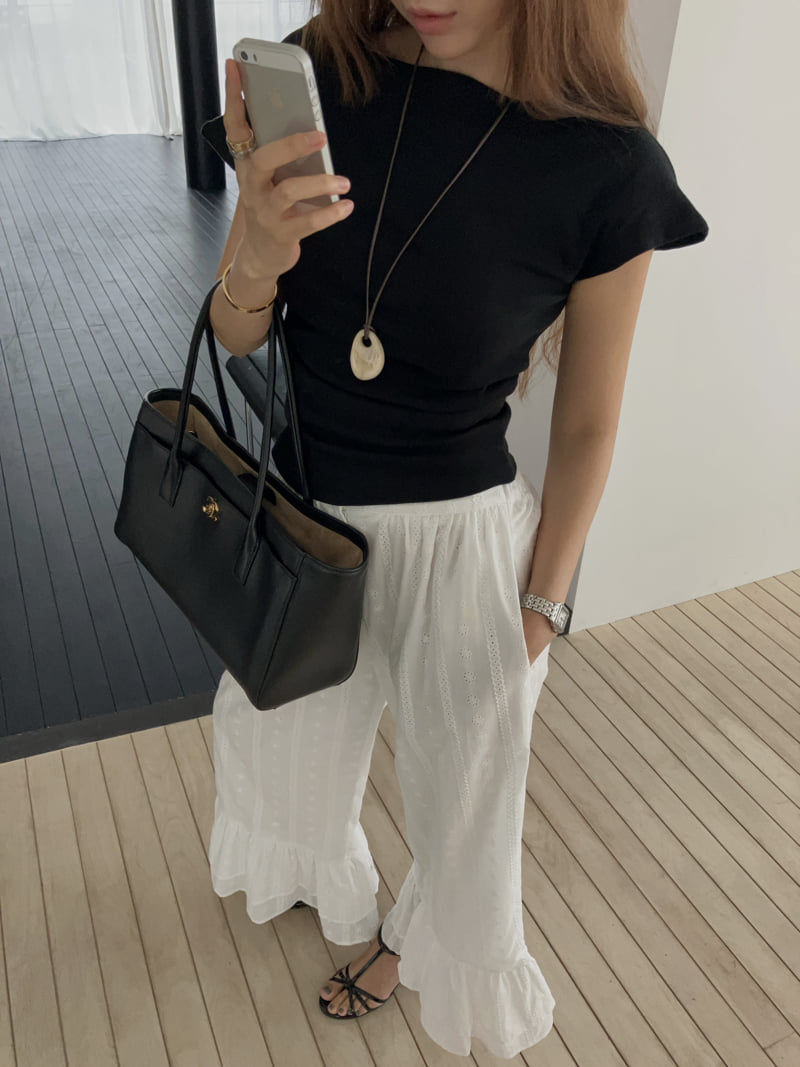 Made - Korean Women Fashion - #womensfashion - Tiered Pants - 7