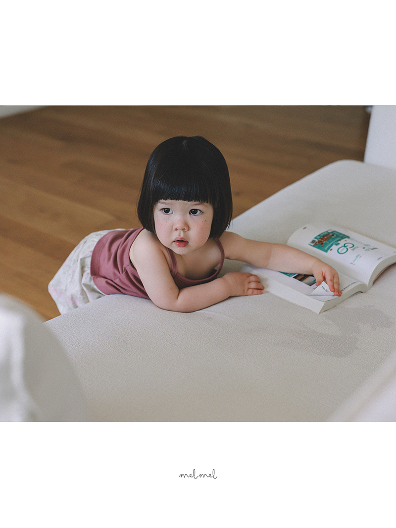 Melmel - Korean Baby Fashion - #babyboutique - Rib Tank Top - 7