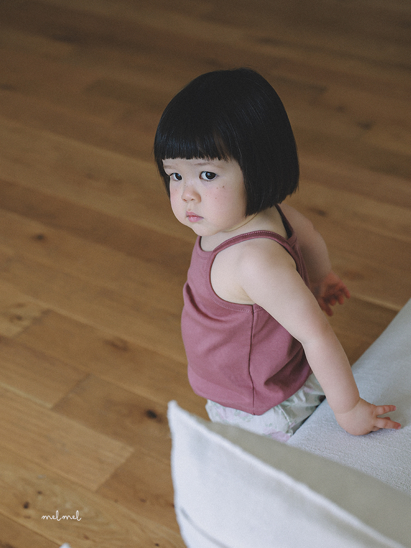 Melmel - Korean Baby Fashion - #babyboutique - Rib Tank Top - 8