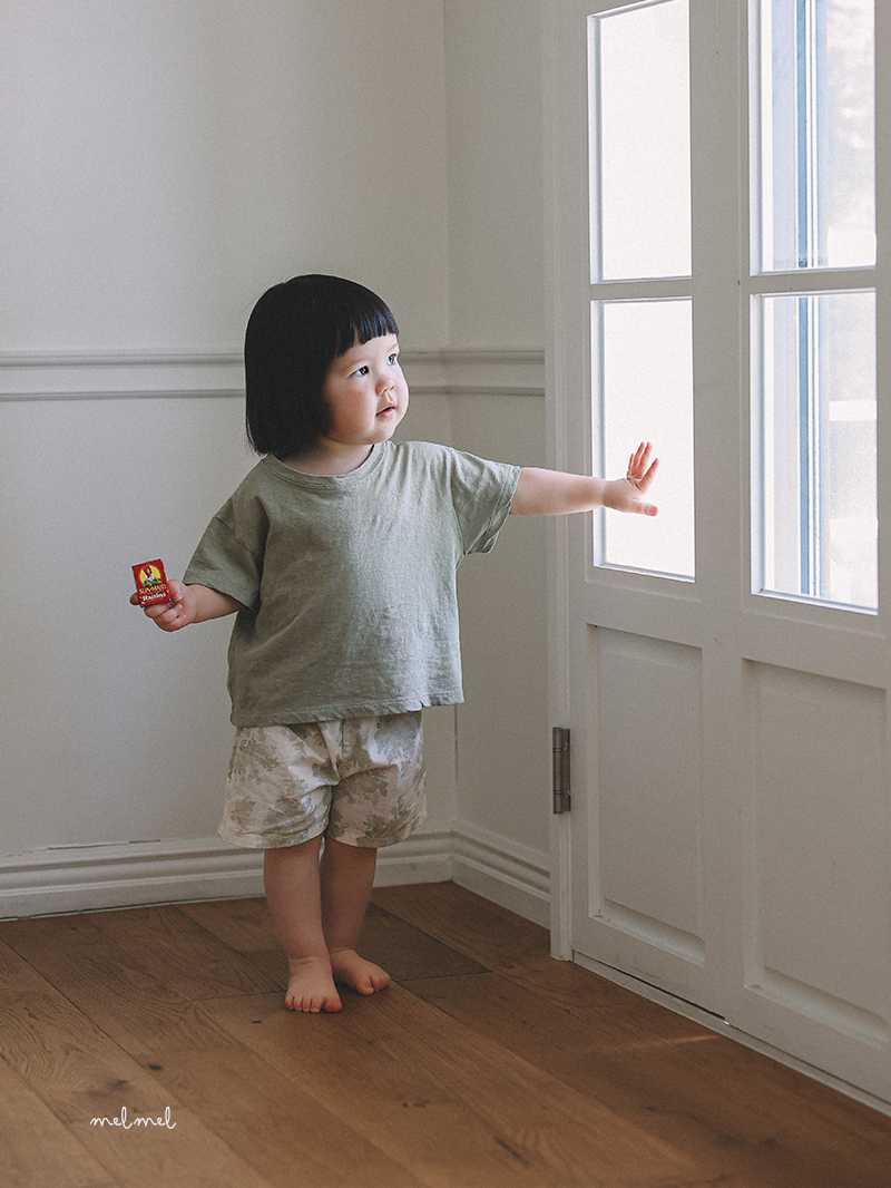 Melmel - Korean Baby Fashion - #babyclothing - Garden Shorts - 8