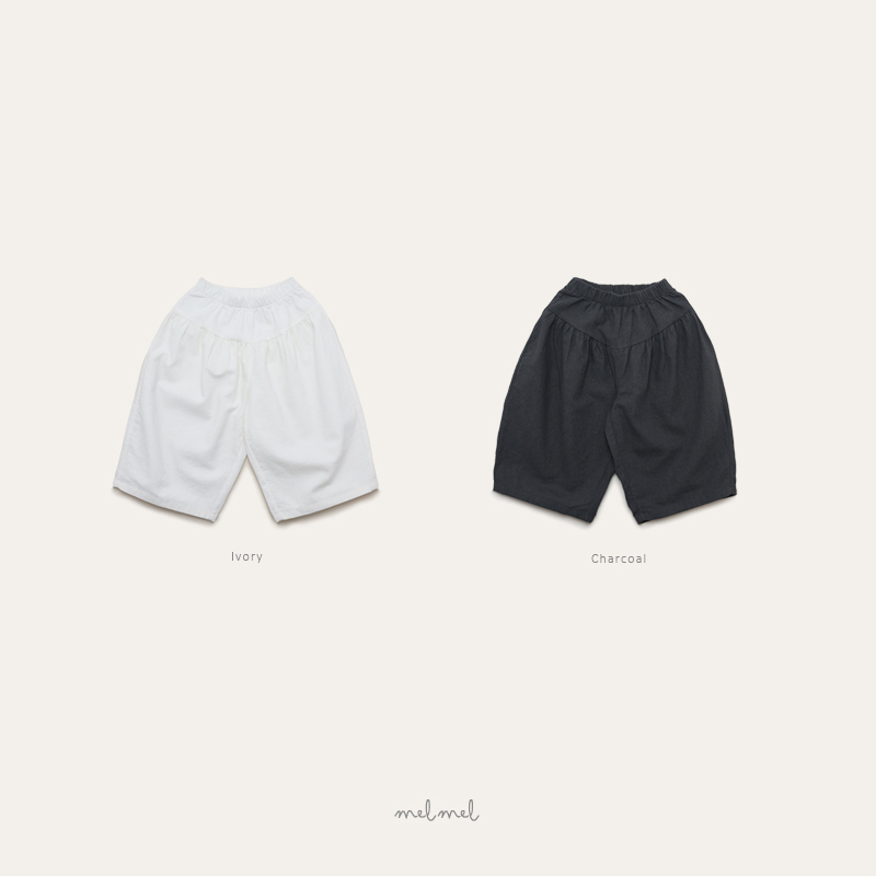 Melmel - Korean Baby Fashion - #babyclothing - Linen Wide Pants