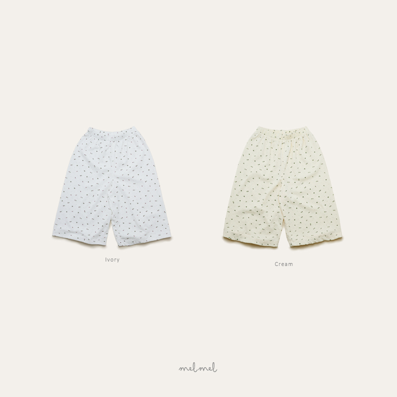 Melmel - Korean Baby Fashion - #babyfever - Mini Flower Pants